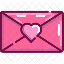 Valentine Letter Email Icon