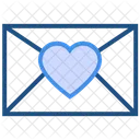 Heart Valentines Day Email Icon