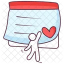 Love Letter Love Diary Love Note Icon