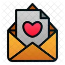 Love Letter Mail Communication Icon