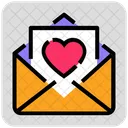 Valentine Day Mail Heart Symbol