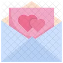 Card Invitation Valentine Icon