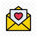 Loveletter Message Heart Icon