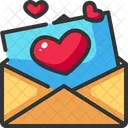 Card Communication Heart Icon