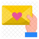 Love Letter Email Hand Icon