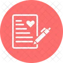 Letter Letter Writing Love Icon