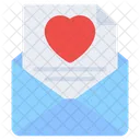 Love Letter Love Message Valentine Letter Icon