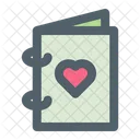 Love Letter Diary Love Icon
