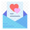 Email Love Letter Heart Icon