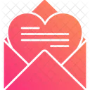 Love Letter Letter Heart Icon