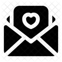 Valentines Day Heart Love Letter Icon
