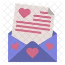 Love Letter Letter Envelope Icon