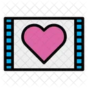 Love In Filled Outline Icon