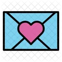 Love In Filled Outline Icon