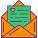 Love Letter Card Letter Icon