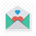 Letter Invitation Card Icon