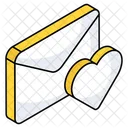 Love Letter Love Envelope Love Mail Icon