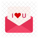 Love Letter Heart Letter Icon