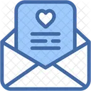 Love Letter Heart Love And Romance Icon