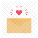 Love Letter Heart Envelope Icon