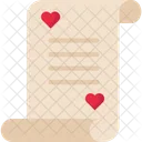 Document Letter Valentine Icon