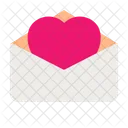 Letter Mail Love Icon