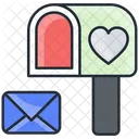 Love letter box  Icon