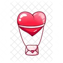 Letter Heart Love Icon