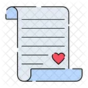 Love Letter Letter Love Message Icon