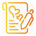 Love Letter Paper Message Icon