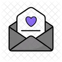 Love Letter Romance Affection Icon