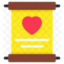 Love Letter Romantic Letter Love Paper Icon