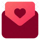 Email Envelope Heart Icon