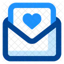 Email Envelope Heart Icon