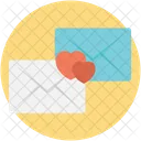 Letters Love Connection Icon