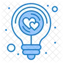 Love Light Bulb Energy Icon