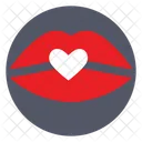 Love Lips Mouth Sticker Sexy Lips Sticker Icon