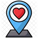 Love Location Love Direction Love Place Icon