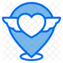 Heart Love Location Icon