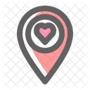 Love Location Icon