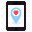 Love Location Mobile Location Location App Icon