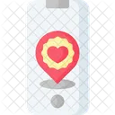 Love Location Icon