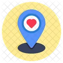 Love Location Heart Location Love Gps Icon