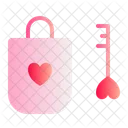 Lock Love Romance Icon