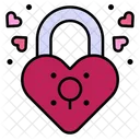 Lock Padlock Heart Lock Icon