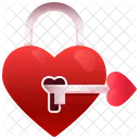 Love Lock Lock Valentine Lock Icon