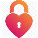 Love Lock Heart Lock Love Icon