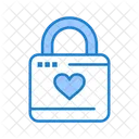 Love Lock Heart Lock Heart Hacker アイコン