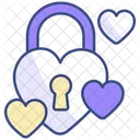 Love lock  Icon