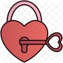 Love Lock Key Icon